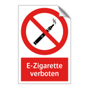 E-Zigarette verboten