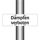 Dampfen verboten