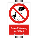Entenfütterung verboten