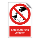 Entenfütterung verboten