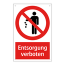 Entsorgung verboten