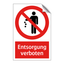 Entsorgung verboten