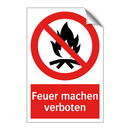 Feuer machen verboten