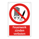 Feuerwerk zünden verboten