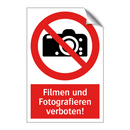 Filmen und Fotografieren verboten!