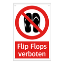 Flip Flops verboten