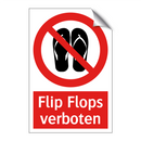 Flip Flops verboten