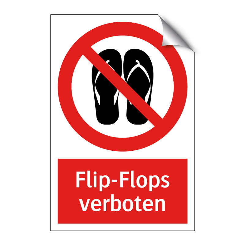 Flip-Flops verboten