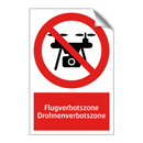 Flugverbotszone Drohnenverbotszone