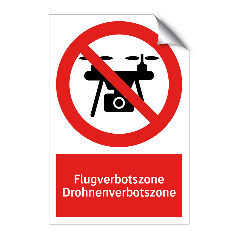 Flugverbotszone Drohnenverbotszone
