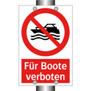 Für Boote verboten