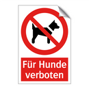 Für Hunde verboten
