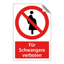 Für Schwangere verboten