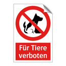 Für Tiere verboten