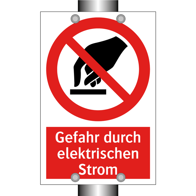Gefahr durch elektrischen Strom
