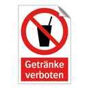 Getränke verboten