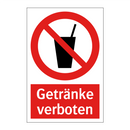 Getränke verboten