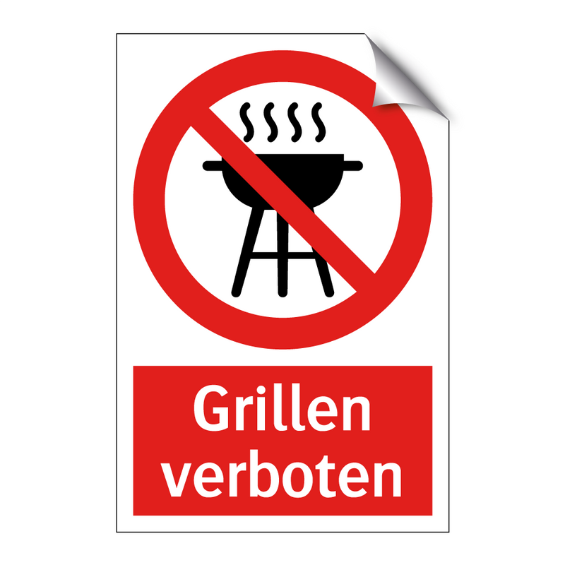 Grillen verboten