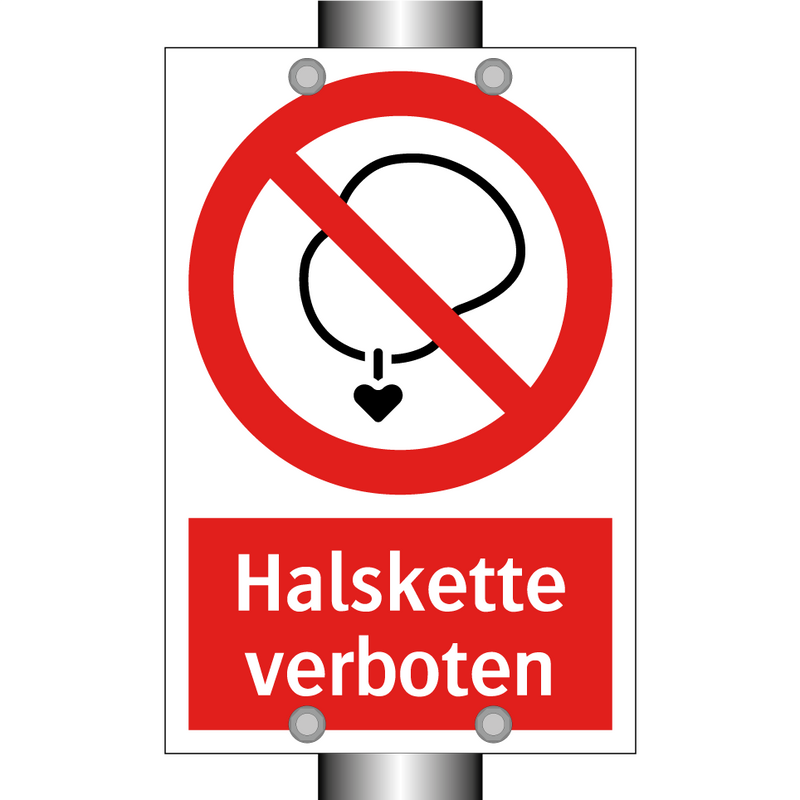 Halskette verboten