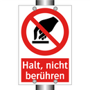 Halt, nicht berühren