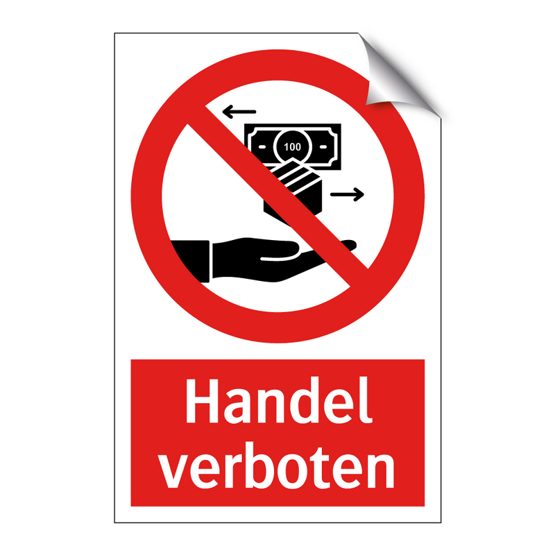 Handel verboten