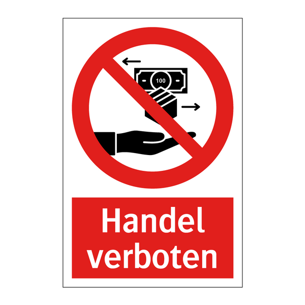 Handel verboten