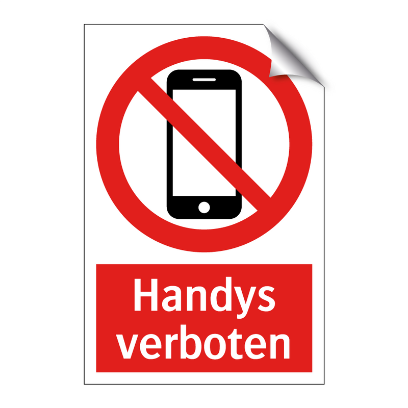 Handys verboten