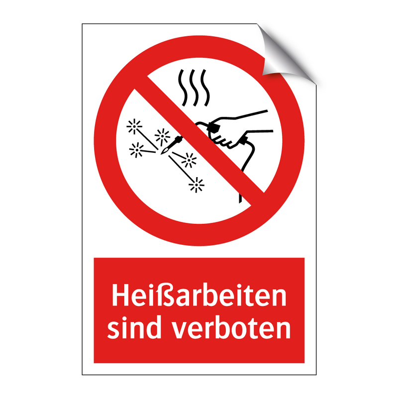 Heißarbeiten sind verboten