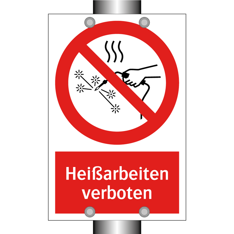 Heißarbeiten verboten