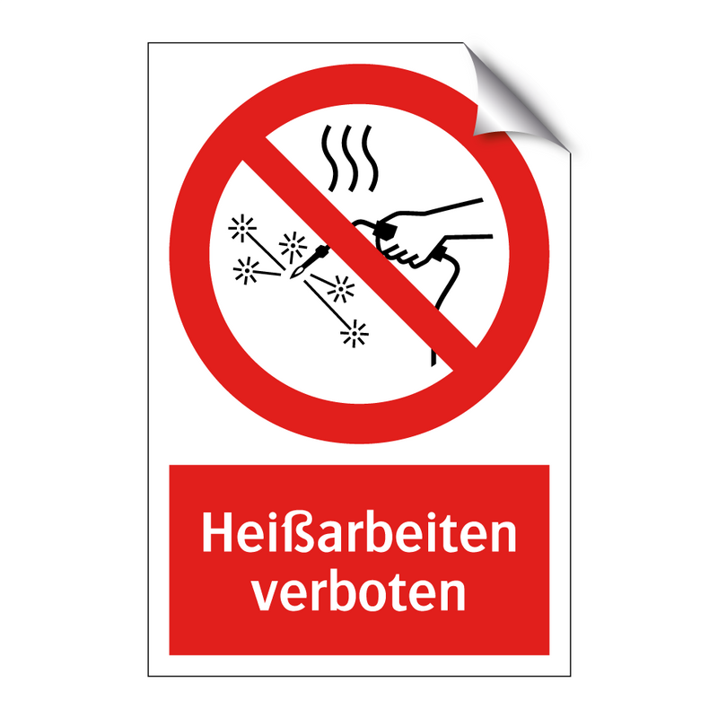 Heißarbeiten verboten
