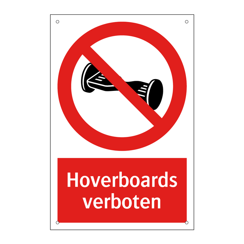 Hoverboards verboten