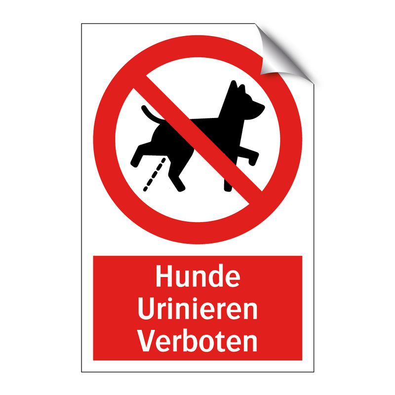 Hunde Urinieren Verboten