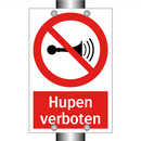 Hupen verboten