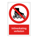 Inlineskating verboten