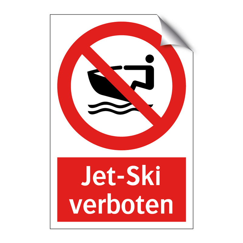 Jet-Ski verboten