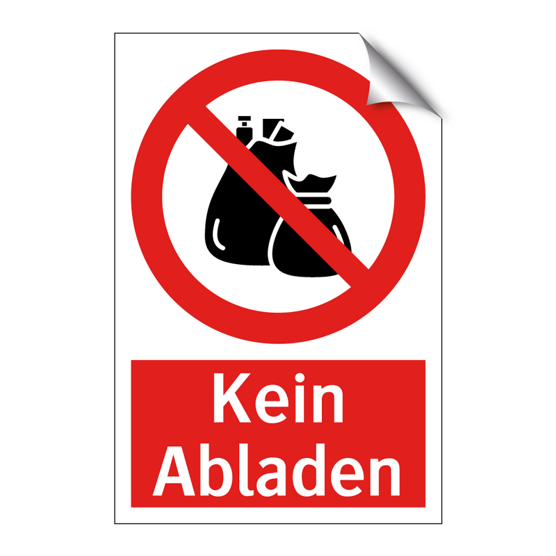 Kein Abladen