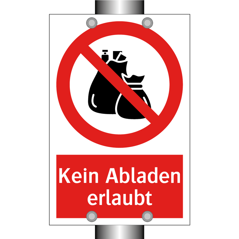 Kein Abladen erlaubt