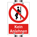 Kein Anlehnen