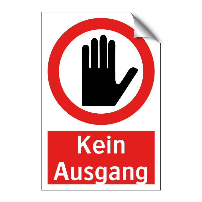 Kein Ausgang