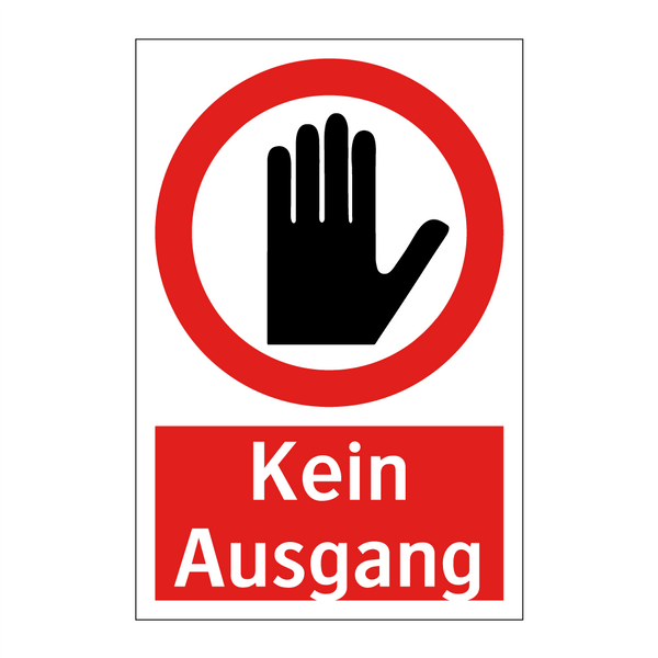 Kein Ausgang