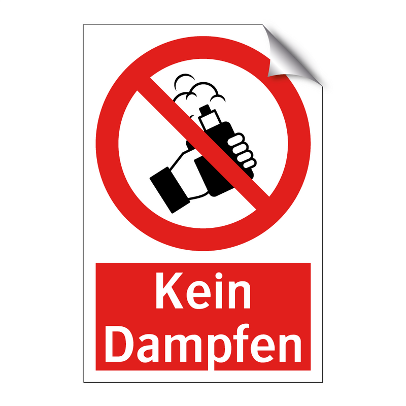 Kein Dampfen