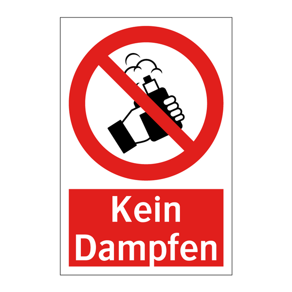 Kein Dampfen