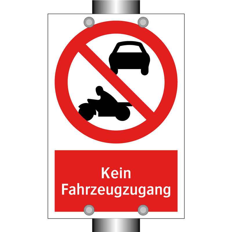 Kein Fahrzeugzugang