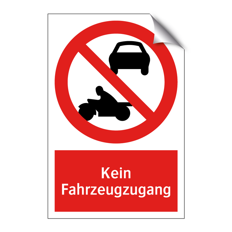 Kein Fahrzeugzugang