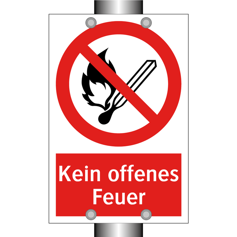Kein offenes Feuer