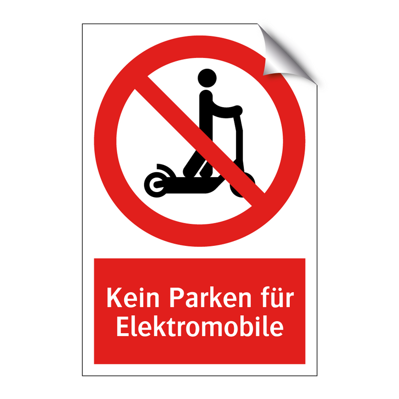 Kein Parken für Elektromobile