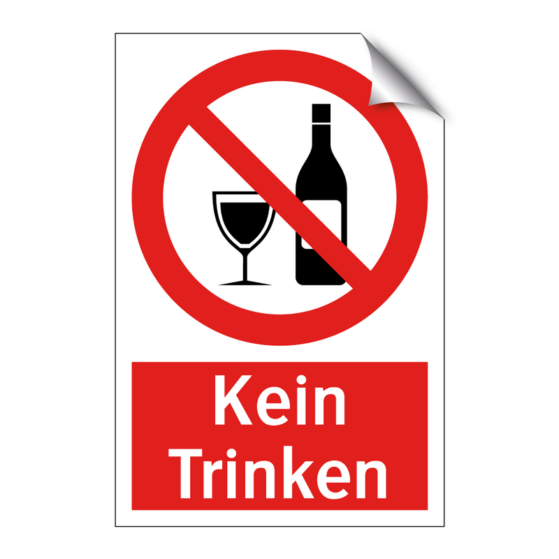 Kein Trinken