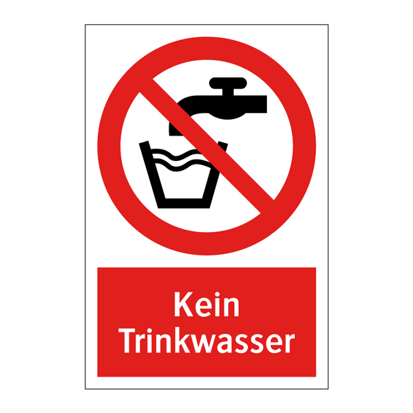 Kein Trinkwasser