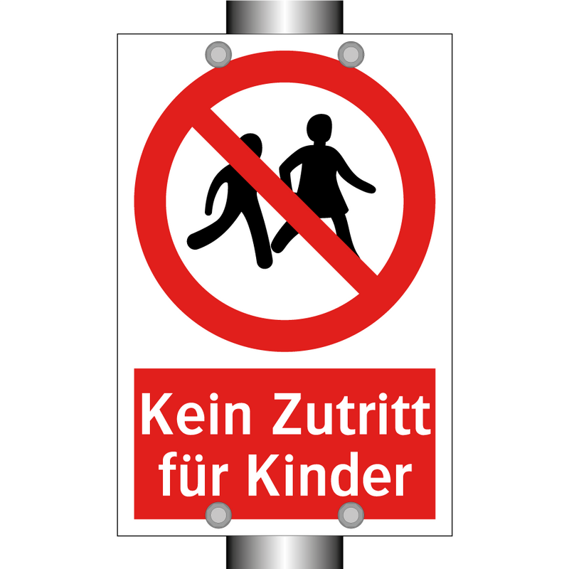 Kein Zutritt für Kinder