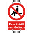 Kein Zutritt zum Gelände